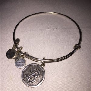 Alex and Ani B Initial Bracelet